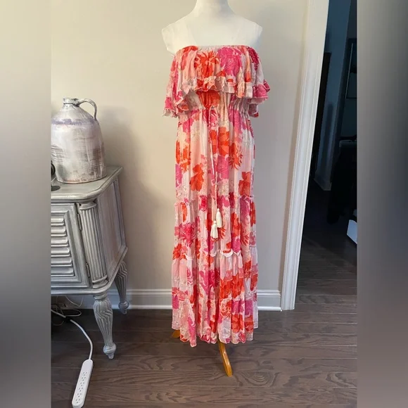 MISS JUNE PARIS SHAMA BOHEMIAN DRESS SIZE L/XL